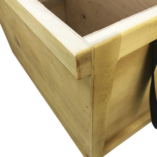 Ящик для переноса рамок из фанеры (Рамконос) на 6 рамок Дадан или 12 полурамок "Парк Плюс" окрашенный